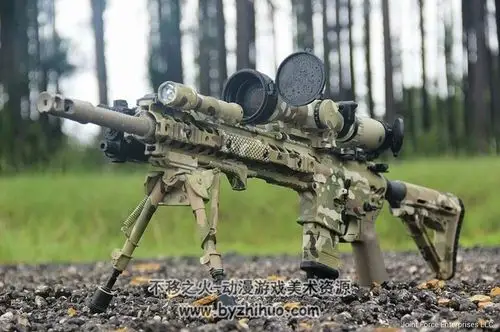 近代现代近未来制式化装备武器战争绘画参考图库2364p