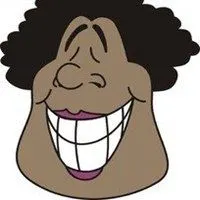 搞笑小黑人头像点击鼠标右键下载