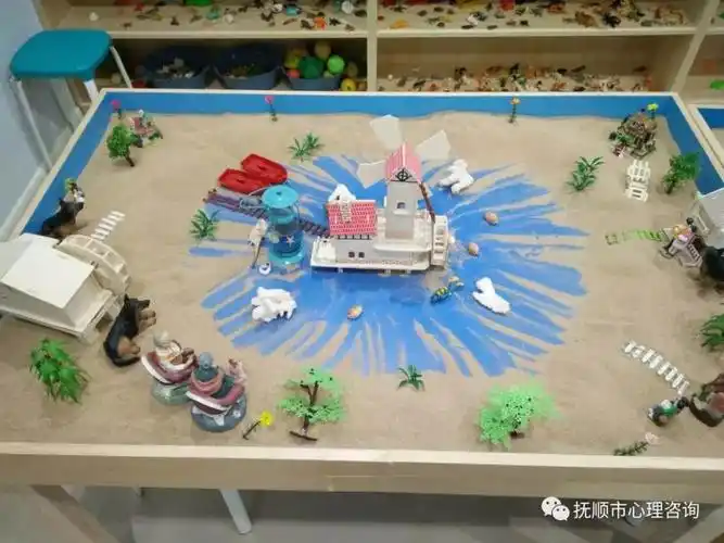 "一沙一世界"——新抚师校工会团体沙盘游戏活动