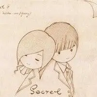 不能说的秘密卡通头像_微信头像图片大全