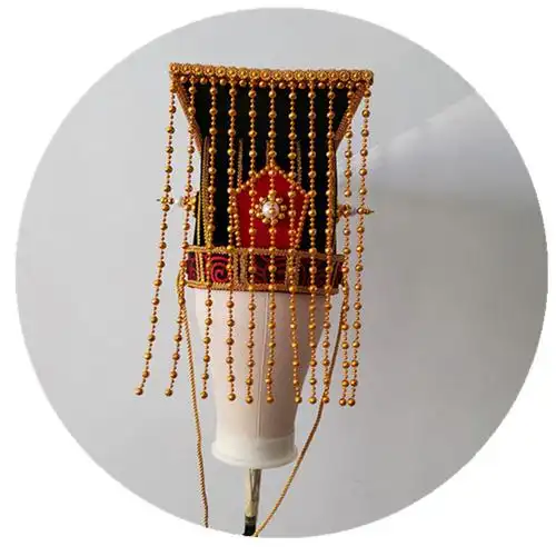 古装影视秦始皇神像大汉皇帝帽太子帽平天冠玉皇大帝神庙平顶冠