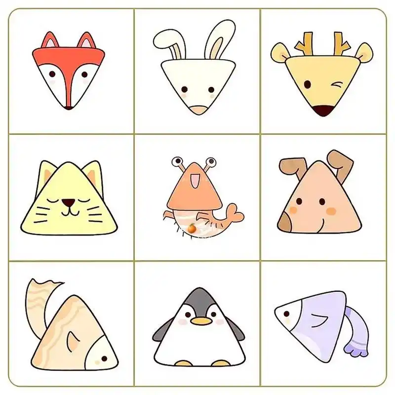 幼儿园# #幼儿园环创可打印素材# #卡通头像