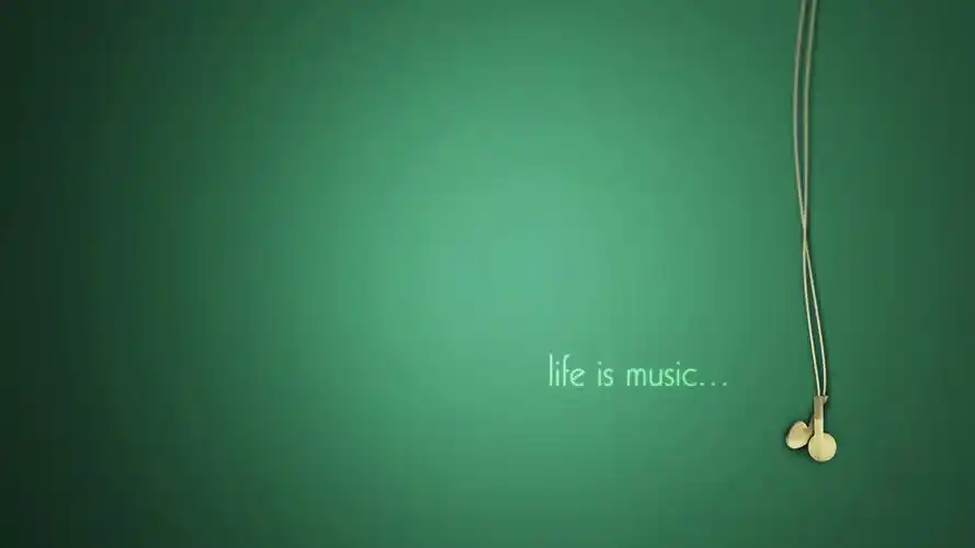 清新音乐主题创意设计,高清图片,电脑桌面-壁纸族