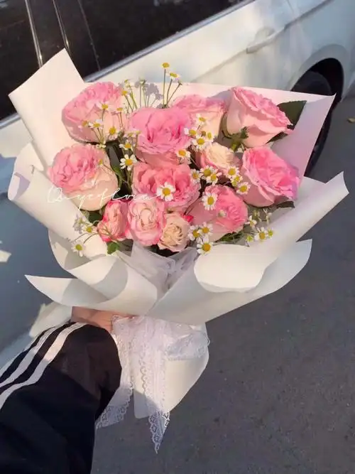 礼物告白纪念日送女友老婆北京上海深圳全国送花上门19支洛神玫瑰花束