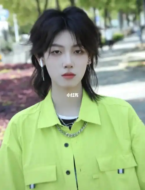 男生鲻鱼头男生发型男生狼尾发