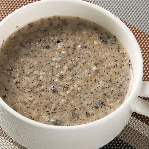 营养的火麻仁黑芝麻粥怎么做好吃又简单,做法图解分享,后厨美味-九州