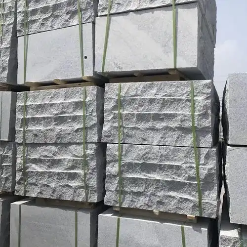 麻城市珊鹏石业 花岗岩石材建材 芝麻白自然面 自有矿山 设备先进