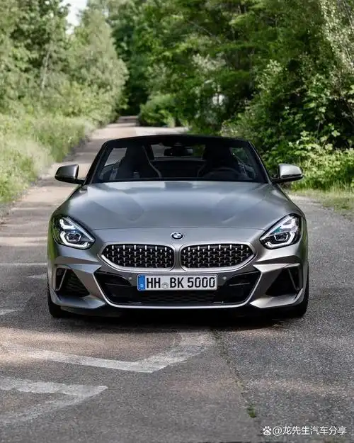 宝马z4外观,呢我最想说的主要的就是这个敞篷的设计,还有就是车头的