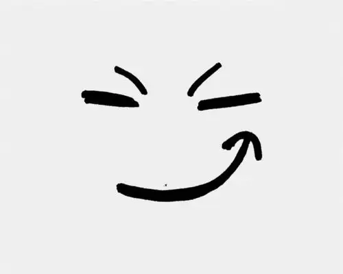 简笔画表情 手账 简洁