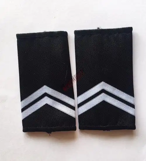 户外装备保安服配饰领带肩章夹标贴胸花胸号软套硬牌系列硬两拐肩牌