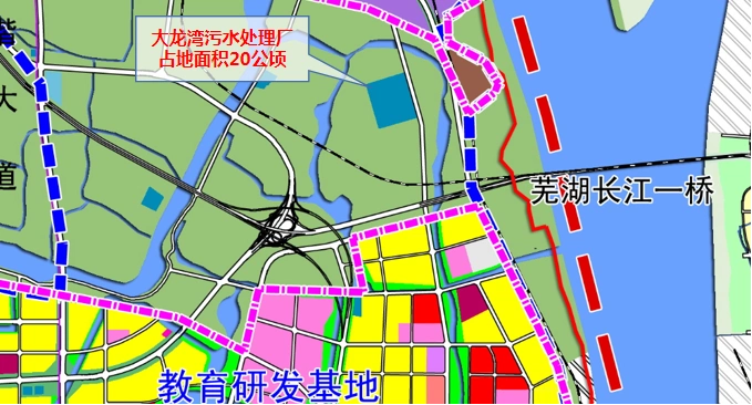 《芜湖市江北大龙湾片区污水工程专项规划(2020~2035年)》发布