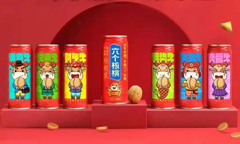 养元饮品发力春节营销,推出六个核桃"牛运罐"