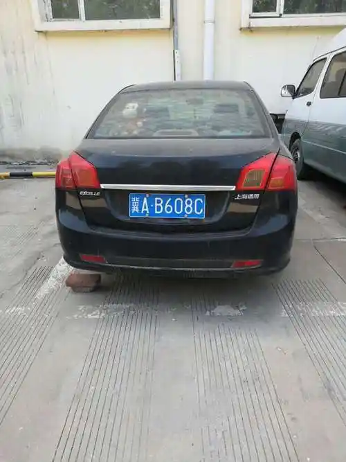 车牌号为冀ab608c别克凯越2011小型轿车一辆