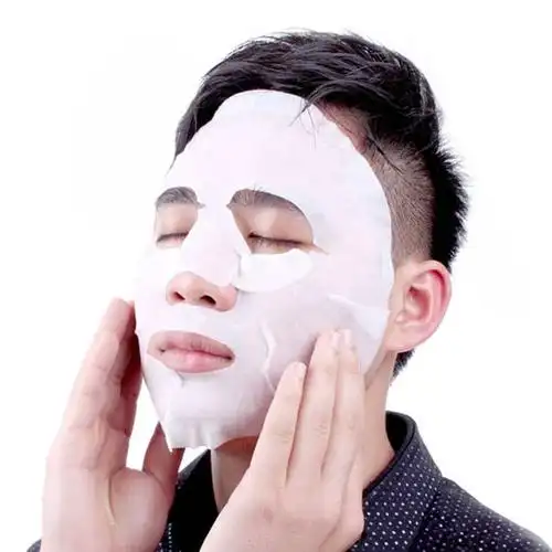 杰威尔(jvr)男士深海矿物保湿面膜 6片(保湿 补水 锁水 嫩肤 收毛孔)