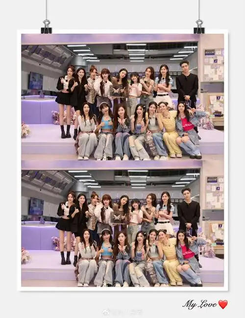 起猛了,发现#red火箭少女name合照#!真的每个成员脸上都洋溢着欢喜.