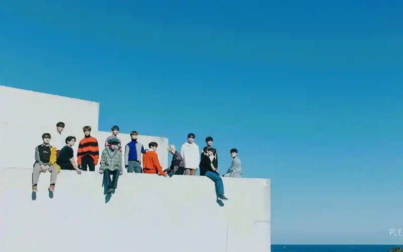 seventeenhomemv应援法花絮练习室