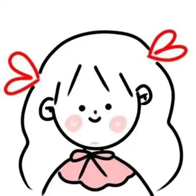 简笔画女头像 高清可爱的小女孩头像简笔画图片_女生头像_美头网