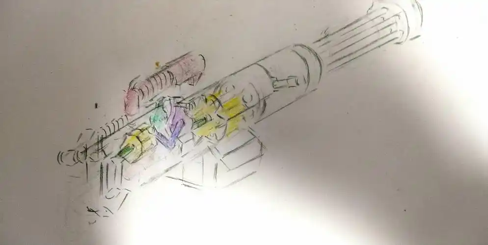 加特林机枪不用了电的