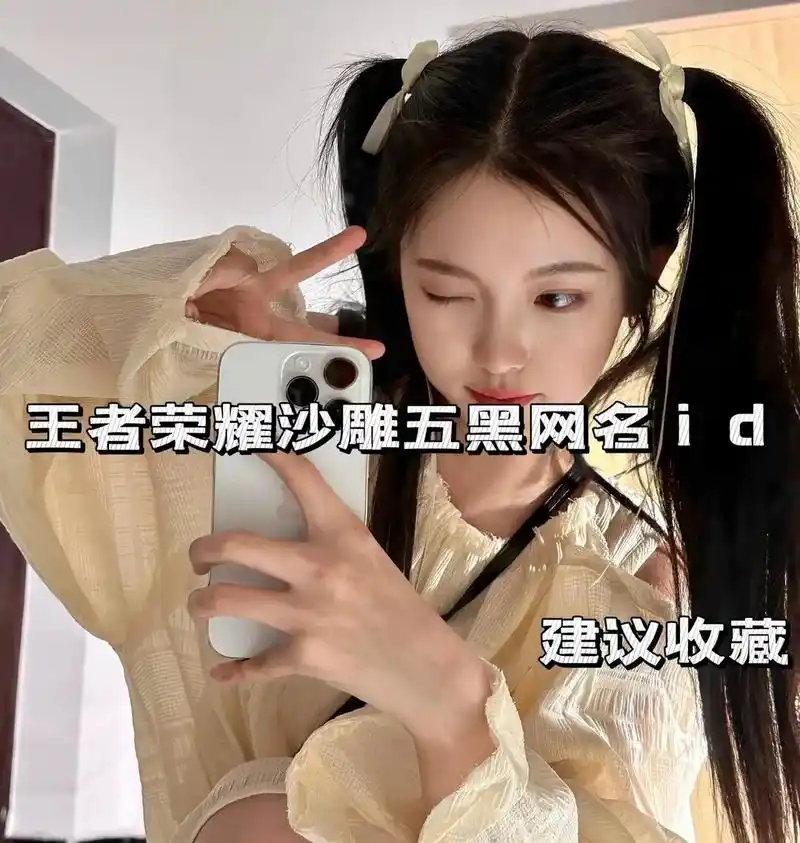 王者荣耀沙雕五黑网名id.#网名 #游戏id #昵称 - 抖音