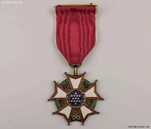 原盒美国功绩勋章 银质版