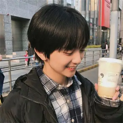 假发男短发中性女生韩版帅气学生时尚男生个性网红同款整顶全头套