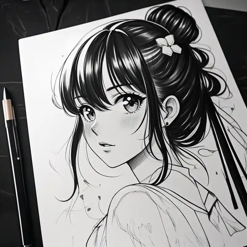 05谁能拒绝这么好看的动漫女生头像呢,赶紧用起来吧!