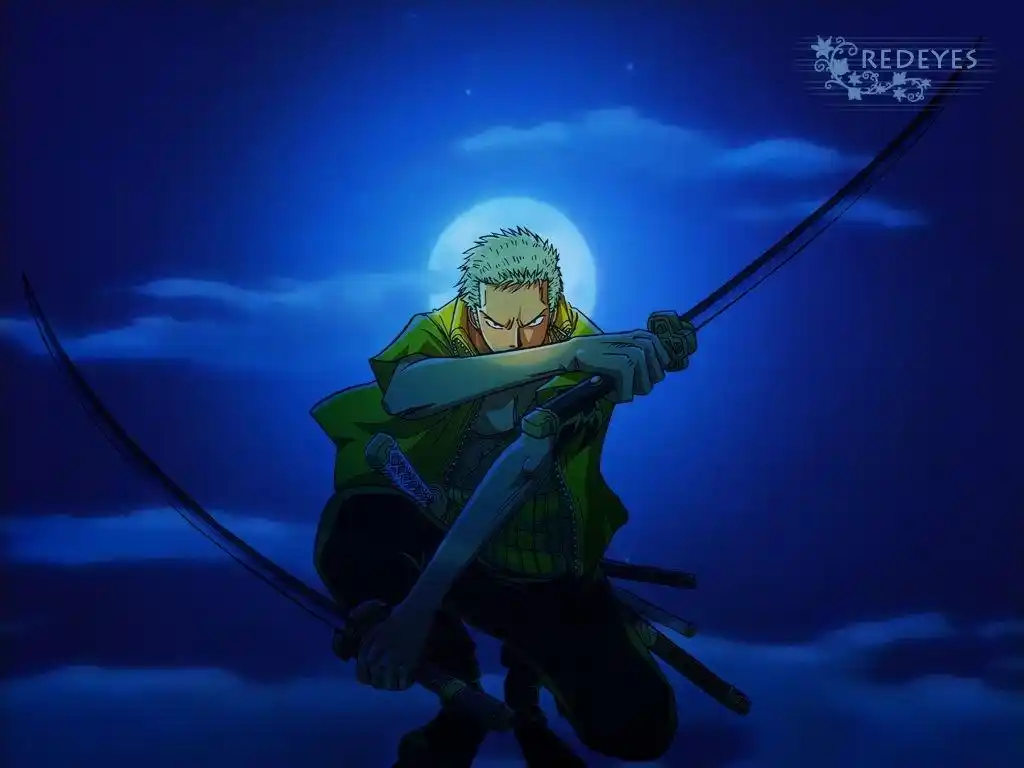 求海贼王帅气,高清的索隆壁纸,谢谢:-*