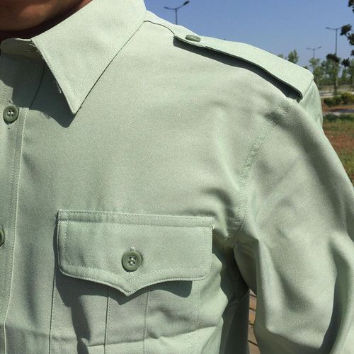 军训服装大老式长袖衬衫乐团表演衬衣橄榄绿演出迷服速干透气训服165