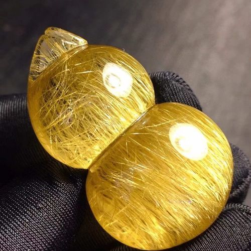 寻然珠宝金发晶顺发葫芦吊坠葫芦寓意福禄吉祥性价比高的一款值得收藏