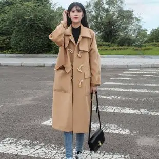 驼色大衣女小个子