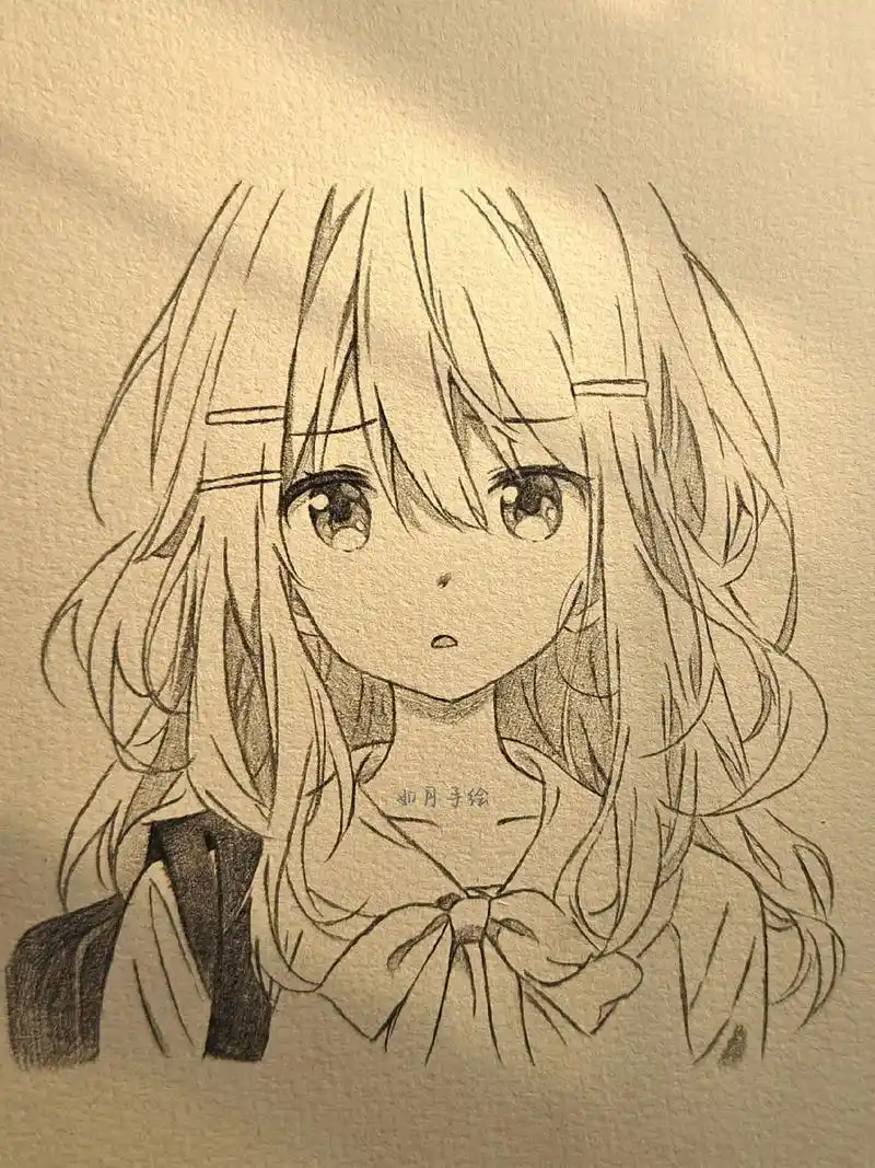 "生活其实很简单过了今天就是明天"#手绘动漫人物 #临摹 # - 抖音