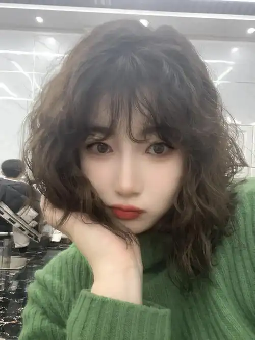 过年五件套已完成第一套#换发型换心情 #羊毛卷 - 抖音