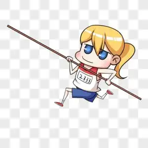 撑杆跳图片素材