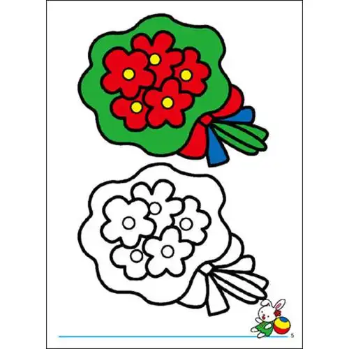 邦臣小红花·宝宝涂色(3～4岁·提高篇)