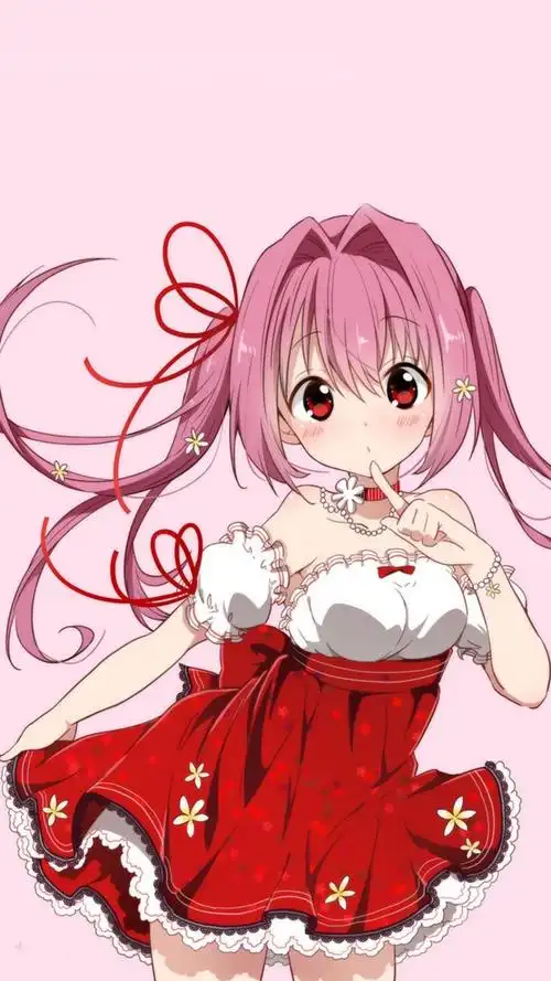 可爱二次元动漫萝莉美女