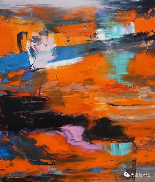 云观展韵生海上汪明强油画艺术展在大连美术馆网上美术馆开展