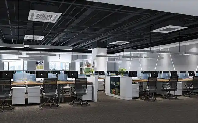 200平米的简约风格合肥办公室装修设计攻略卓创免费上门为您服务