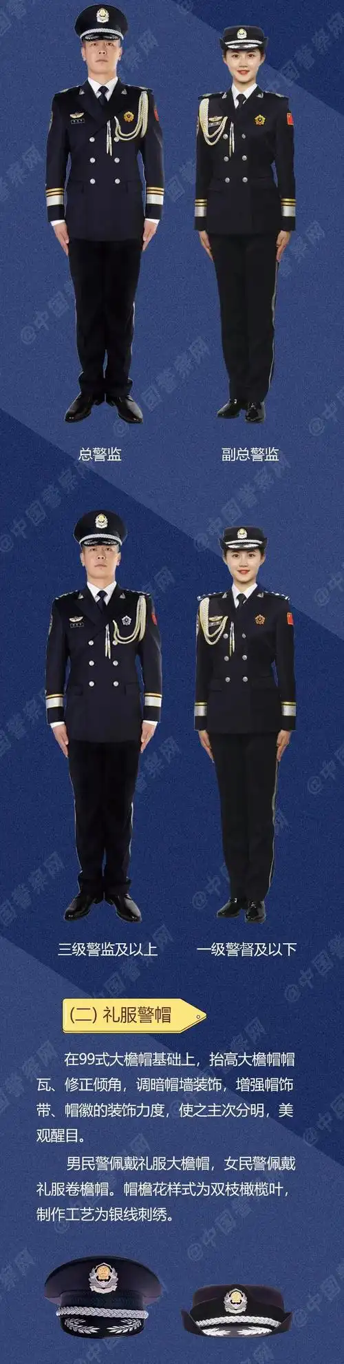 警礼服正式列装!