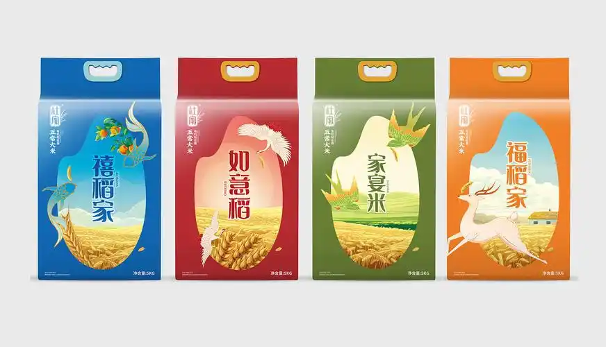 杜家五常大米系列包装升级设计【橘鹿原创】