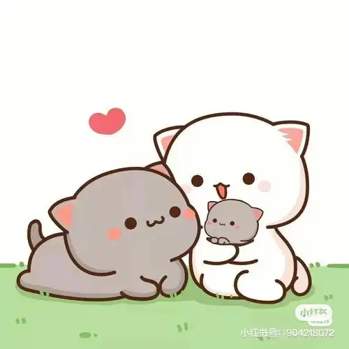 太尴尬………男朋友看到这个情侣头像居然要跟我生小猫.