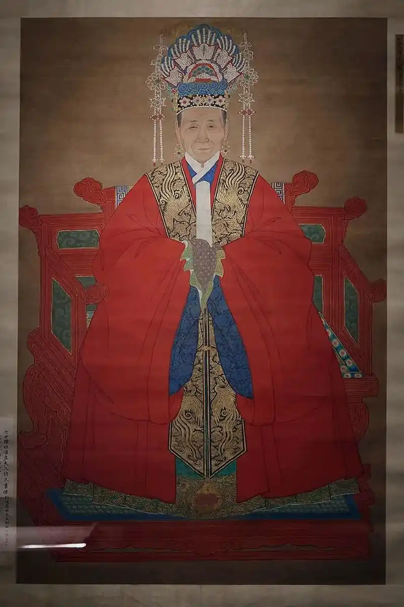 明代李璿妻许秀画像