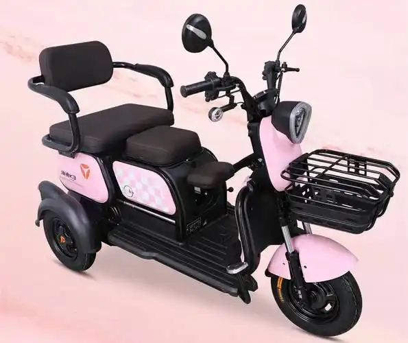 雅迪推出新电动三轮车k3轻量化设计搭载qsb电机主打载人