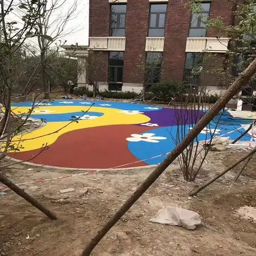 幼儿园epdm彩色塑胶地面