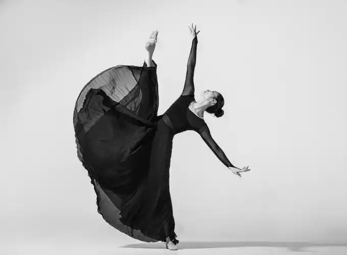 舞蹈摄影# 黑白舞者