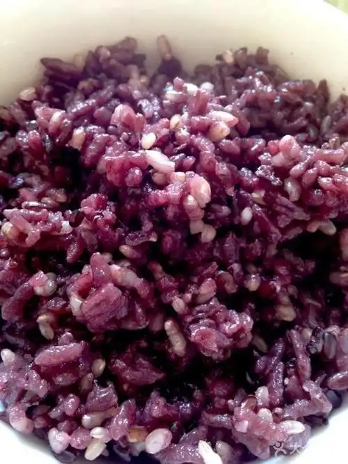 心一孝爱餐厅(政通路店)紫米饭图片