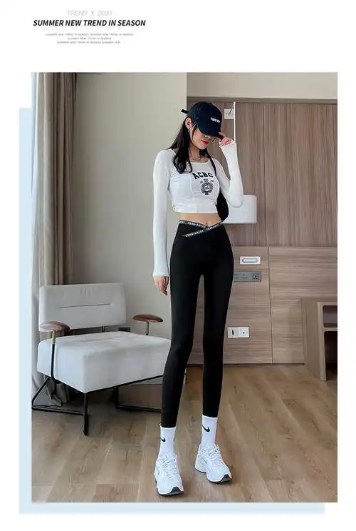 鹿王恋雪显瘦遮肚子鲨鱼裤裤女外穿打底裤夏季薄款春秋2022芭比瑜伽