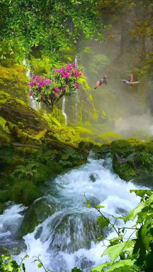 治愈系#当你心情烦躁不安的时候,请闭上眼睛,认真聆听,原来大自然的