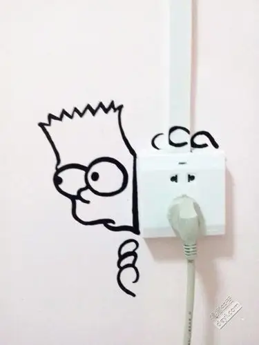 【漫生活】之小小有爱的开关画