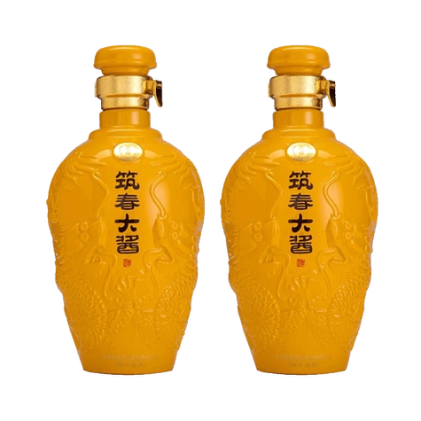 筑春白酒 筑春 大酱 黄龙瓶 53%vol 酱香型白酒 750ml*6瓶 整箱装多少