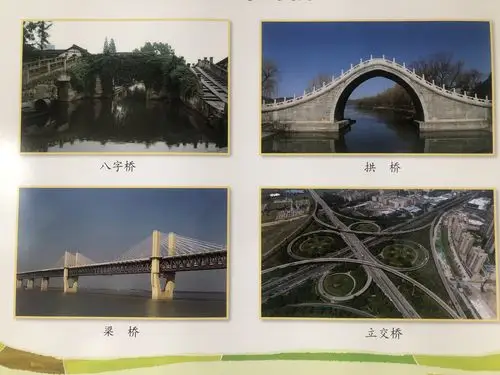 蒋峪镇幸福幼儿园大班美术活动--《各种各样的桥》